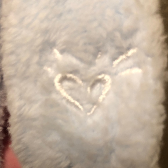 Justice Glittery Star Kids Bathrobe- Light Blue OS - Picture 8 of 8